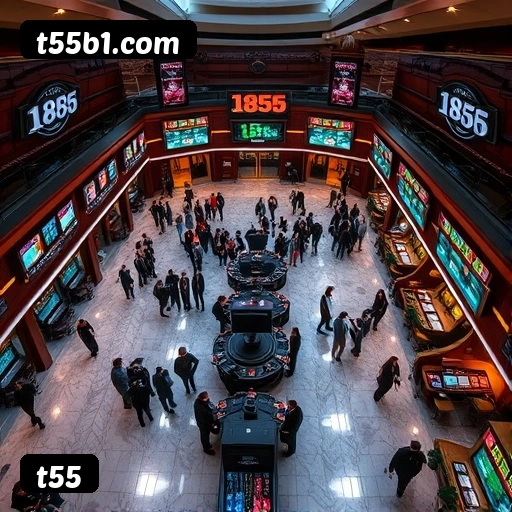 Jogos Diversificados e Exclusivos no t55 Casino